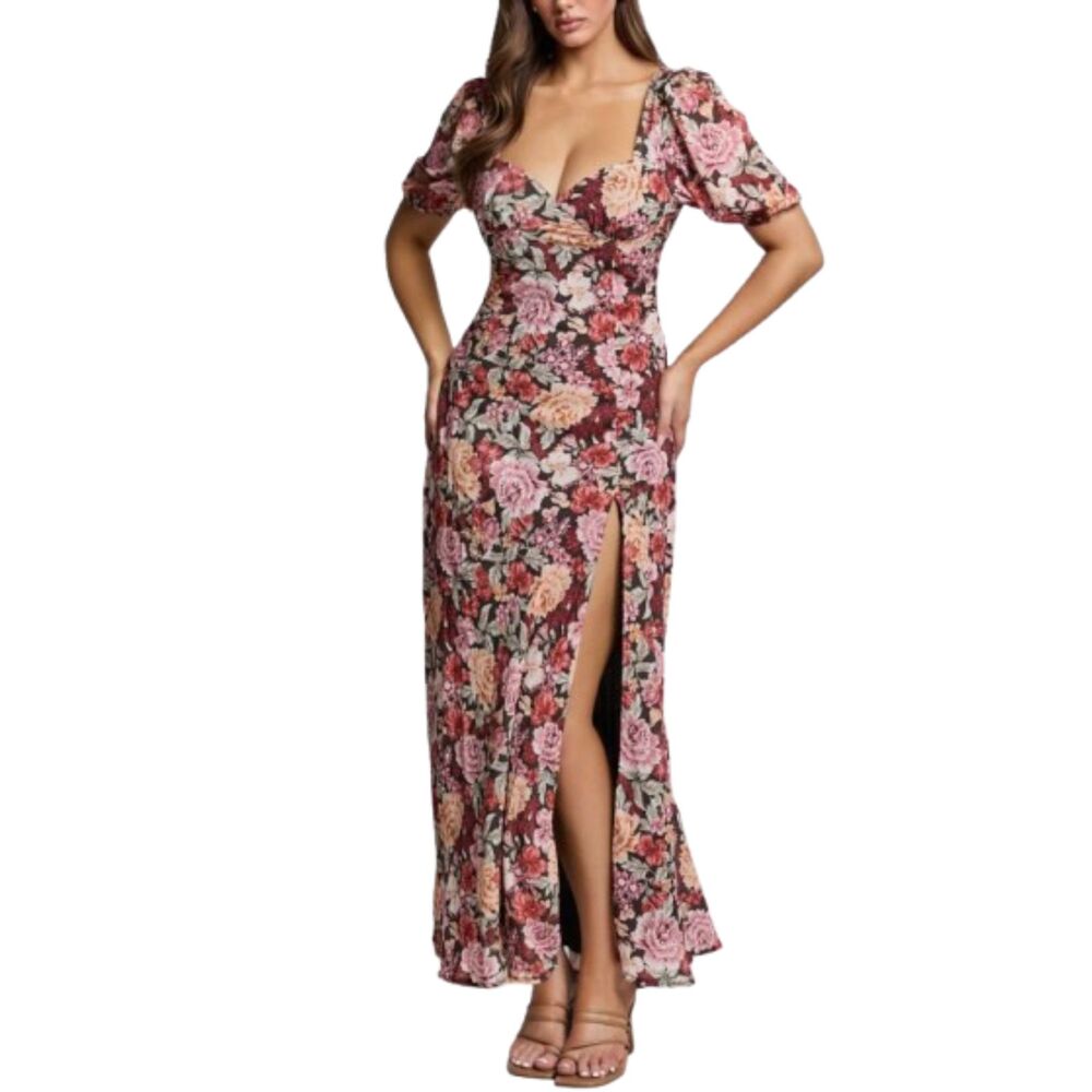 Showpo NWT Lorie Floral Bohemian Maxi Dress Size 8/ Medium